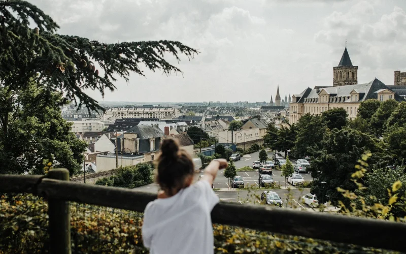 Vue_sur_Caen depuis l'Abbaye-aux-Dames