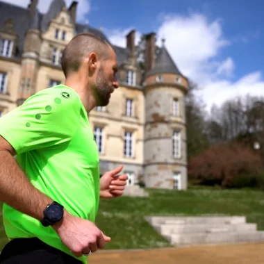 Trail running in Normandy