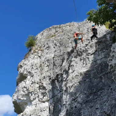 Climbing in Normandy