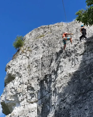 Climbing in Normandy