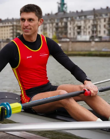 Louis Therny, champion d'aviron en Normandie