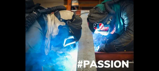 Multiple perspectives: welding in Normandy